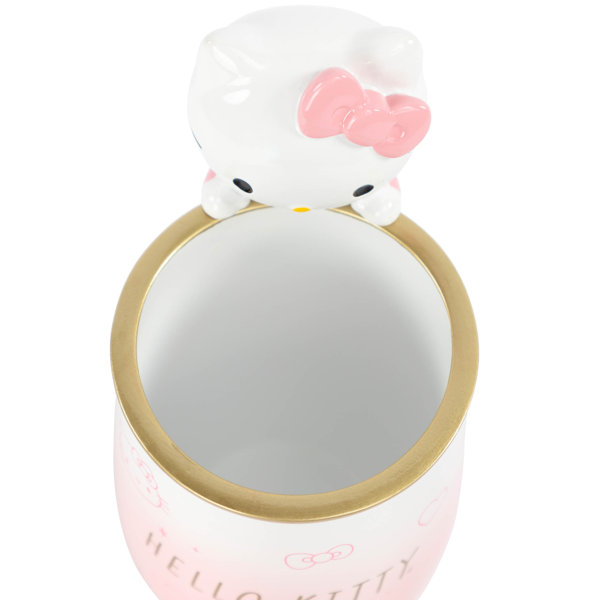 Ivy Bronx Hello Kitty Pink Ombre Bathroom Acessory Set & Reviews | Wayfair
